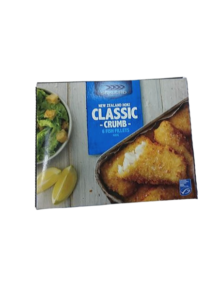 New Zealand Hoki Fillet With Crumb (6 pcs)