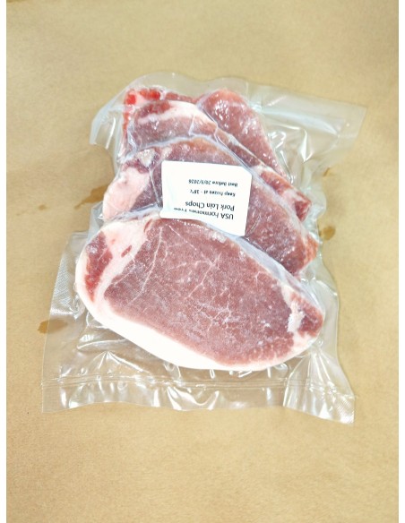 US Hormones Free Pork Loin Chops (3-4 pcs)