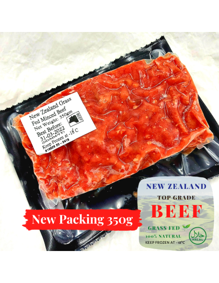 New Zealand Grass Fed 90% Lean Minced Beef (350g)