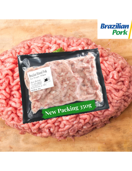 Brazilian 90% Lean Minced Pork (350g)