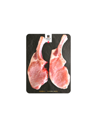Spanish 100% Duroc Natural French Cut Pork Chop (2 pcs)