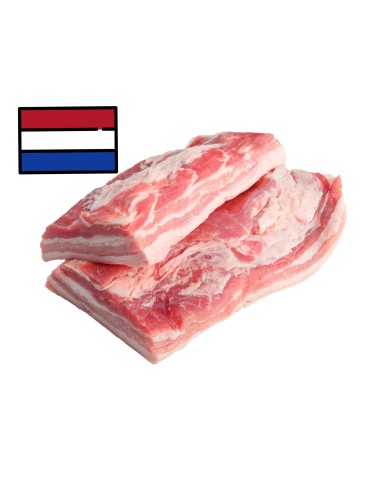 Dutch Premium Hormones Free Pork Belly Skin On