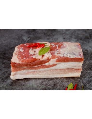 Dutch Premium Hormones Free Pork Belly Skin On