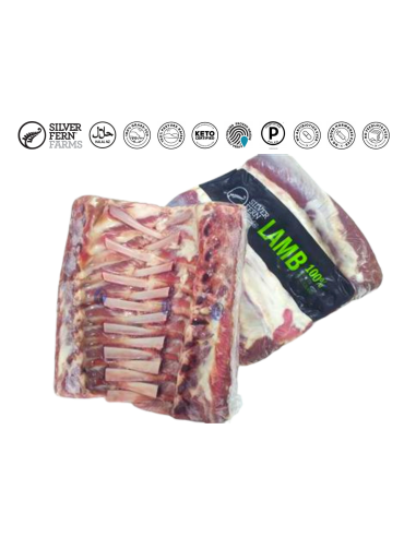 New Zealand Silver Fern Farms French Cut Lamb Rack (16 ribs )