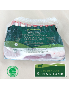 New Zealand Grass Fed French Cut Lamb Rack (8 ribs) 2