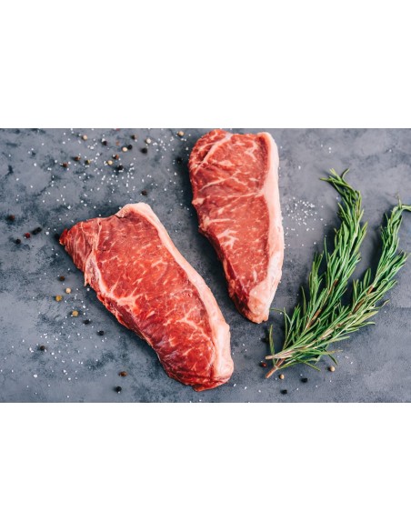 New Zealand Prime Grass Fed Beef Striploin Steaks 2.5cm (2pcs)