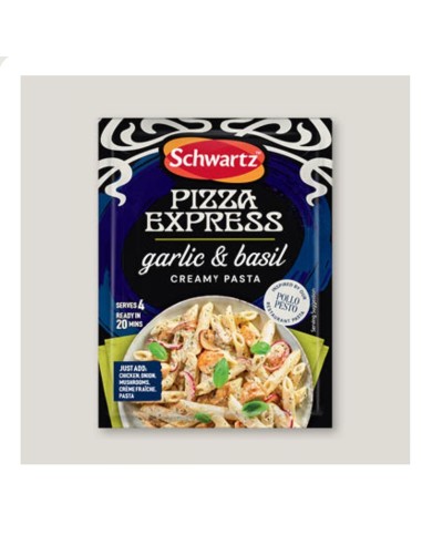 Pizza Express Garlic & Basil Creamy Pasta Recipe Mix 35g