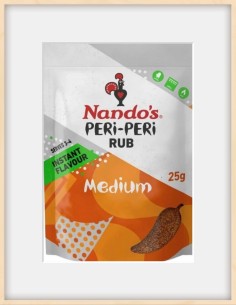 Nando's Medium Peri-Peri Seasoning Rub 25g