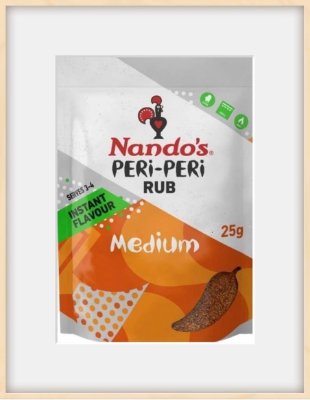 Nando's Medium Peri-Peri Seasoning Rub 25g