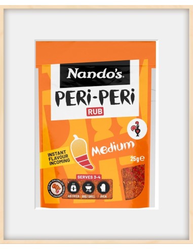 Nando's Medium Peri-Peri Seasoning Rub 25g