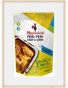 Nando's Lemon & Herb Peri-Peri Coat & Cook Marinade 120g