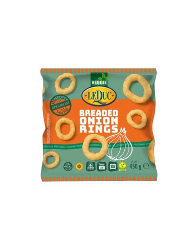 Dutch Crispy Breaded Onion Rings 450g