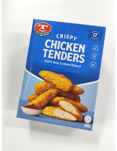 New Zealand Tegel Free Range Crispy Chicken Tenders 400g
