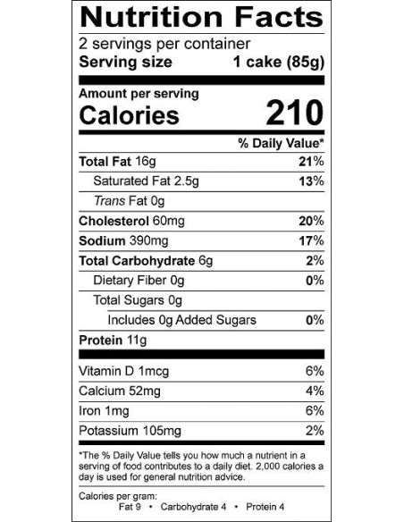 Indonesia Phillips Maryland Style Crab Cakes (2pcs)