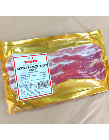 Dutch Smoked Streaky Bacon Slices (200g)