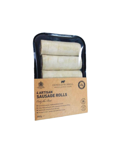 UK Donald Russell Artisan Sausage Rolls (4 pcs)
