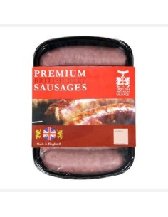 British Premium Natural Skin Beef Sausage (6 pcs)