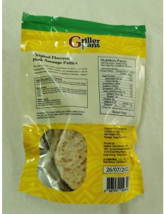 USA Griller Fans Pork Patties (6 pcs, 290g) 2