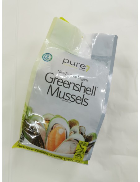 New Zealand Organic Greenshell Mussels (1kg)