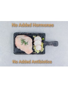 Thai Hormones Free Chicken Thigh Boneless & Skin On (1kg)