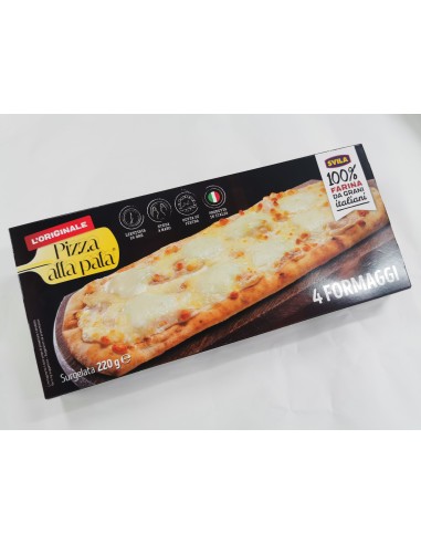 Italian Svila Four Formaggi Cheese Pizza 220g