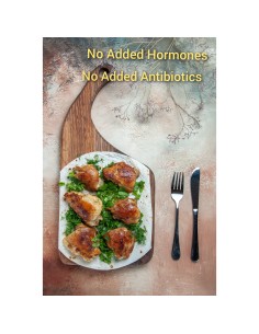 Swedish Hormones Free Chicken Thigh Bone In & Skin On (1kg)