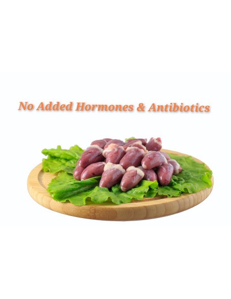 Thai 100% Natural Chicken Hearts (approx 500g)