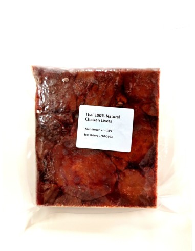 Thai 100% Natural Chicken Livers (approx 500g)