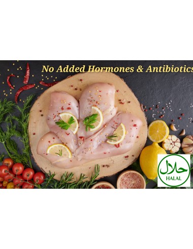 Thai Hormones Free Chicken Breast Boneless Skinless (1kg)