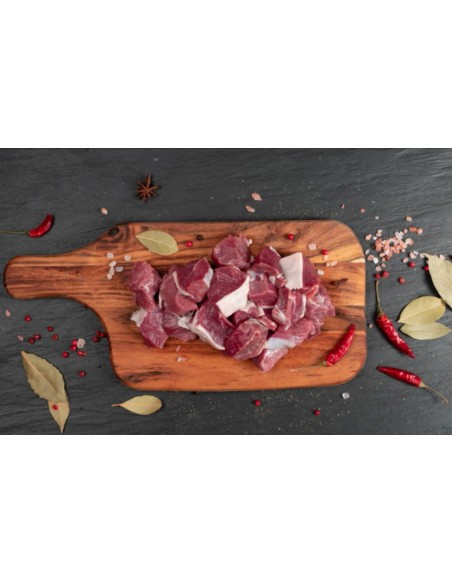 New Zealand or Australian Grass Fed Lamb Leg Diced Boneless (400g)