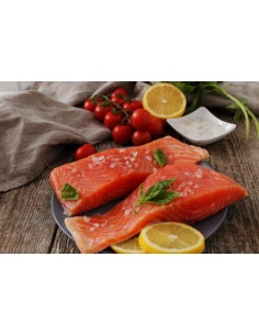 Norwegian Salmon Fillet Steak Skin on (~500g) 2
