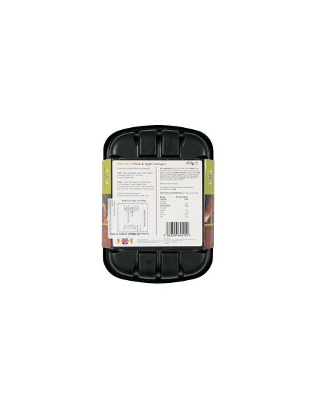 UK British Premium Natural Skin Pork & Apple Sausage (6 pcs)